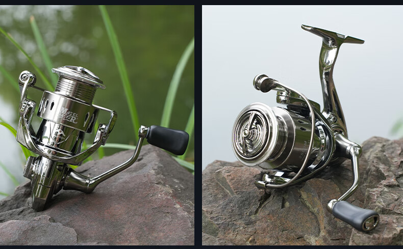 HAUT TON Night Blade Lure Integrated Casting Carbon Lightweight Versatile Long Cast Micro Bait Electroplated Spinning Reel 1500 Series 23