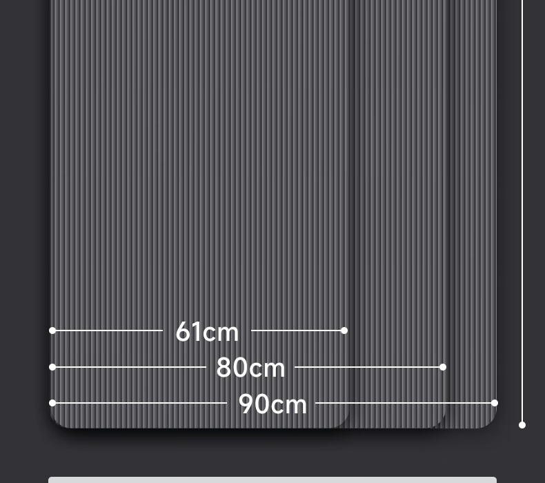 361° Men's Fitness Mat, Non-Slip Home Exercise Mat, Yoga Mat, Floor Mat, Soundproof, Shock-Absorbing, Extended to 2 Meters And Widened for Wome 17