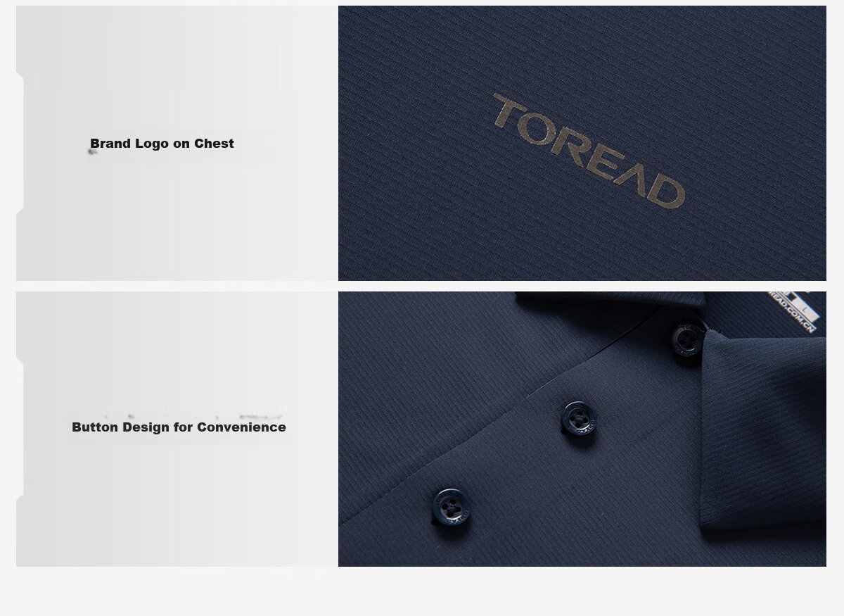 TOREAD Short-Sleeve T-Shirt, Spring And Summer Men's Sports Top, Collared Polo Business Quick-Dry Shirt, TAJJCN81827 13