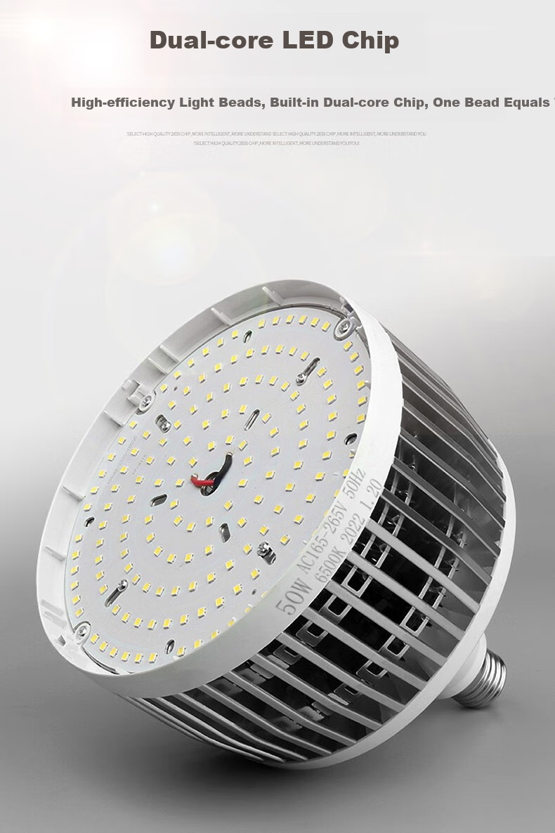 Shufujia LED Bulb, Ultra-Bright Energy-Saving Lamp, Factory Warehouse E27 Household Indoor Globe Bulb, Industrial Light, Workshop Lighting 5