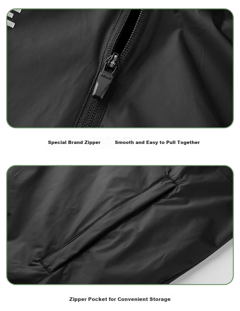 KELME Sports Jacket for Men, Windproof And Water-Resistant Coat, Hooded Football Training Jacket for Men And Women, Light Gray, 4XL 11