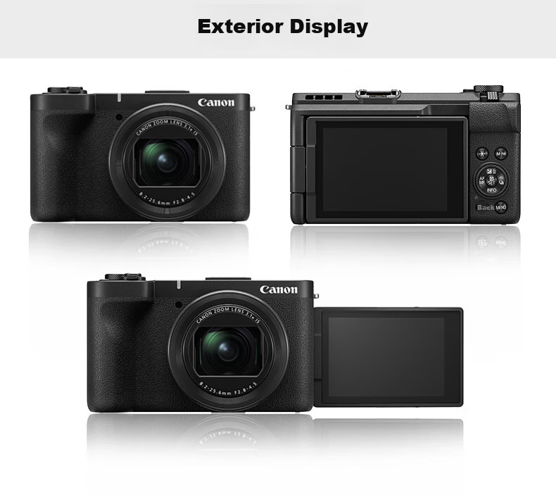 Canon [Official Flagship] PowerShot V1, 4K Video Shooting, Compact And Portable Camera, Travel Selfie Street Photography, High-Definition Digital Camera, V1 10