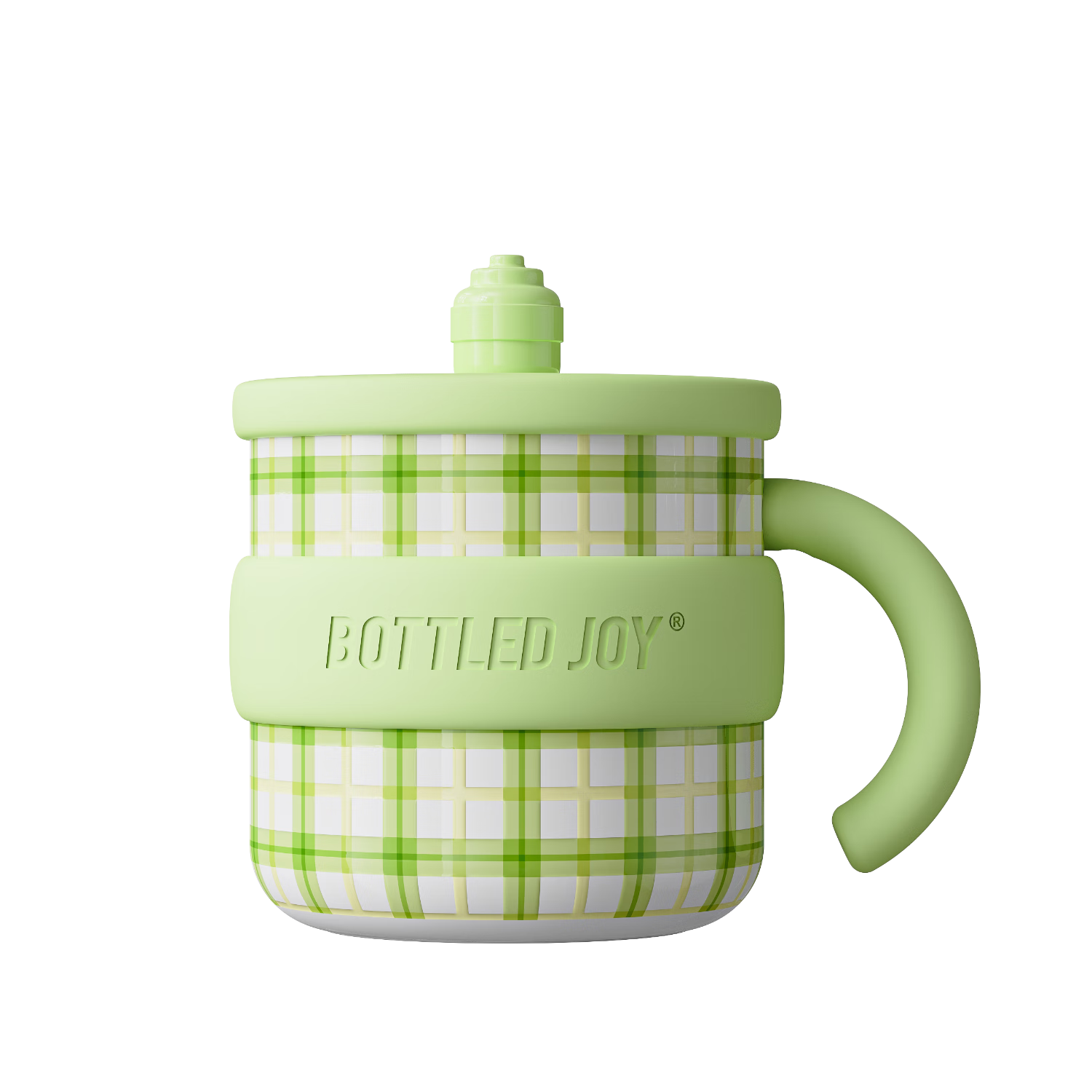 Dundun Bottled Joy Mug, 316 Stainless Steel Water Cup, Stylish Insulated Tumbler, Office Coffee Cup with Lid