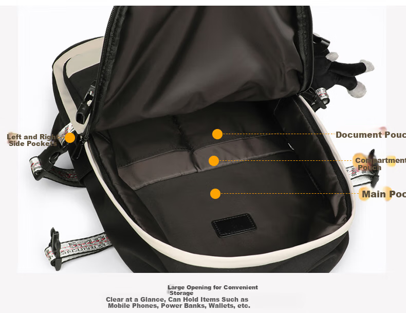 Viney Backpack for Men And Women, Large Capacity Lightweight School Bag for Middle School High School College Students, Travel Bag Trendy Business Laptop Bag High Aesthetic Value 4-6 Grade Elementary School Students Lightweight Travel Bag Simple Casual Outdoor Hiking 3