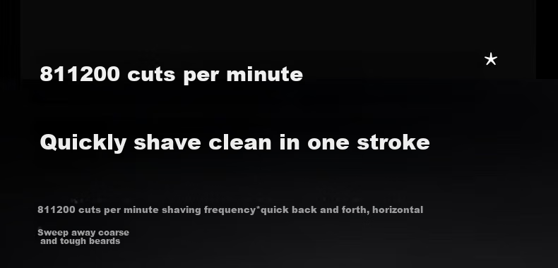 FLYCO F005 Electric Shaver Men's Electric Reciprocating Razor Full Body Washable Portable Birthday Gift for Boyfriend Husband Father Starry Gray 9