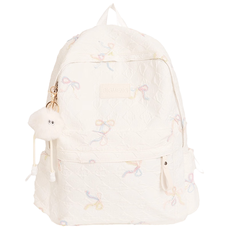 JINSHIWQ High-Value School Backpack for Girls, Junior High, High School, and College Students, New Stylish Japanese-Style Versatile Travel Shoulder Bag