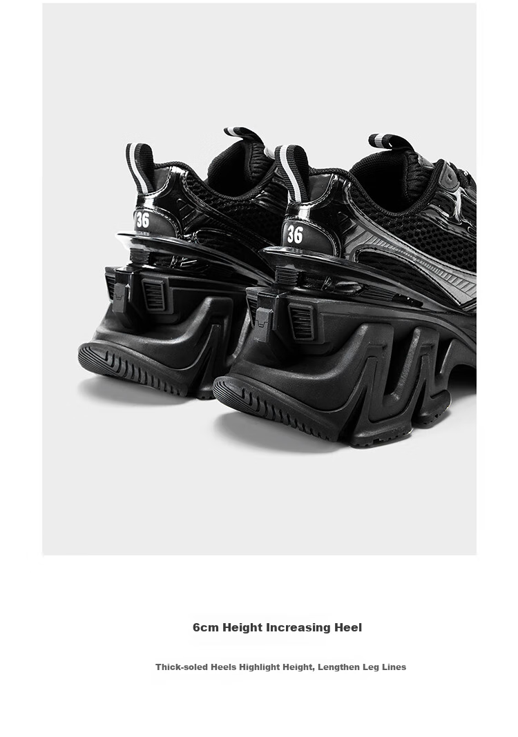 CHERY KALLY Trendy Chunky Dad Sneakers for Women, New Casual Sports Shoes for Fall 2026, Height-Increasing Women's Shoes 3477 13