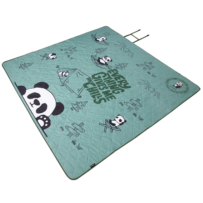 KingCamp Outdoor Picnic Mat Camping Mat Lawn Moisture-Proof Mat Tent Sleeping Mat Ultrasonic Cartoon Floor Mat Machine Washable KP2511