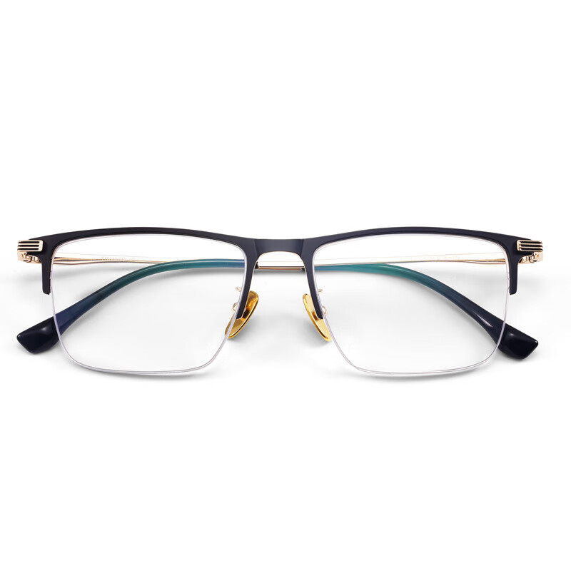 ARNO FOCUS ON YOUR EYES Reading Glasses for Men, Imported Pure Titanium High-Definition Anti-Blue Light Fashionable Portable Presbyopic Glasses E207J 300 Degrees