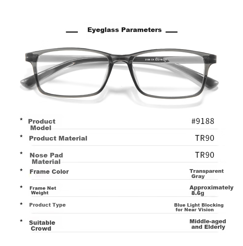 Yupintang Reading Glasses for Men And Women, Imported EMS Material Ultra-Light TR Frame, High-Definition National Standard Anti-Blue Light Reading Glasses 6