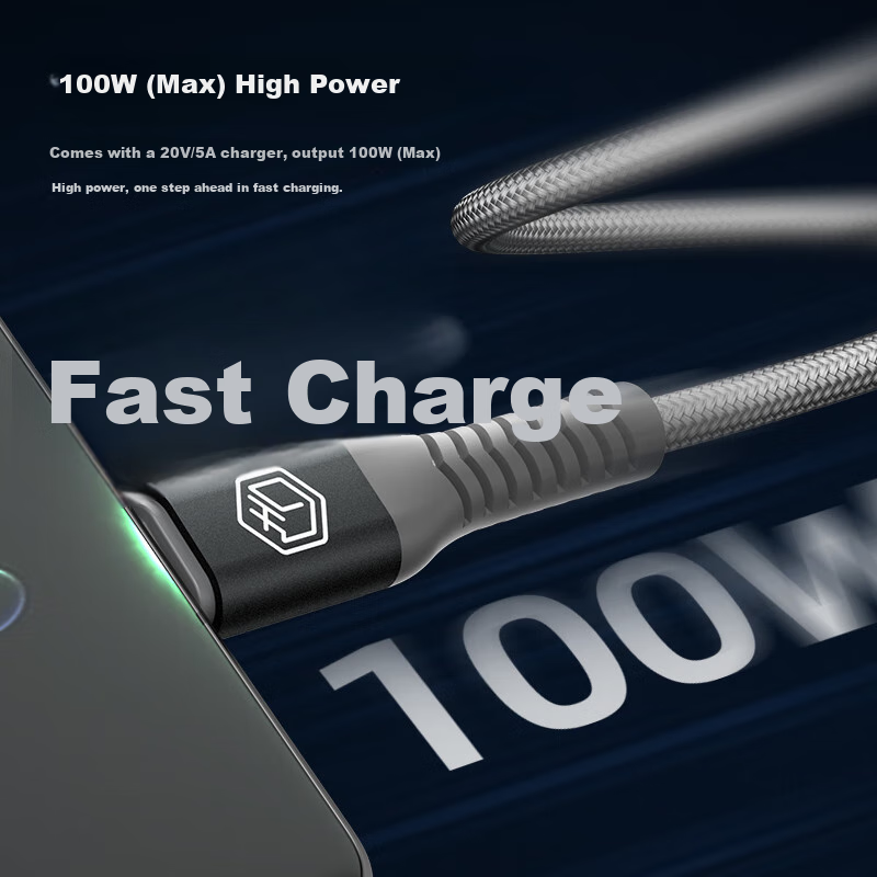 JD Original Huawei Honor 100W/88W/66W Fast Charging Data Cable, 6A Data Cable, Type-C Port, Suitable for Apple And Xiaomi, 27W Car Charger, Tablet, Wear-Resistant Braided Cable, Charging And Data Transfer