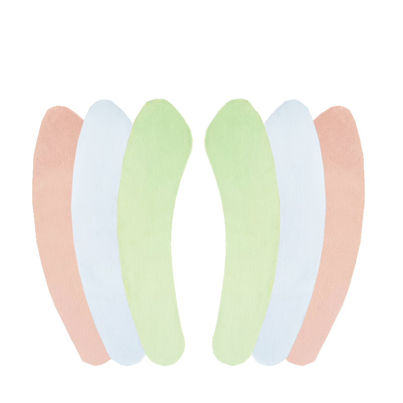 Yunjie Adhesive Toilet Seat Covers Washable Thickened Toilet Mats Home Use Toilet Seat Covers 6 Pairs (12 Pieces)