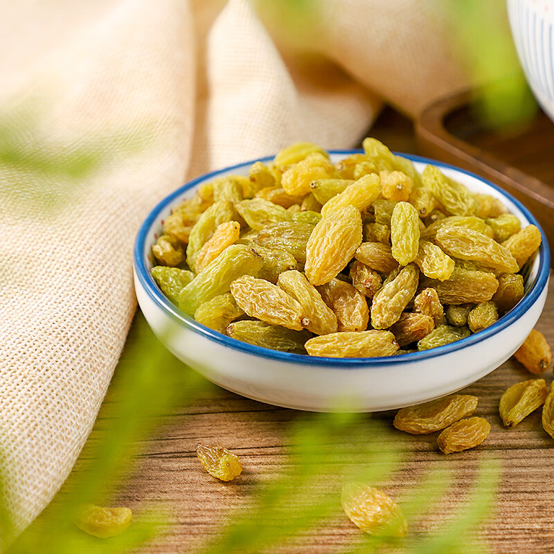 华味亨葡萄干400g/袋 新疆无核葡萄果干蜜饯小包装健康零食出游