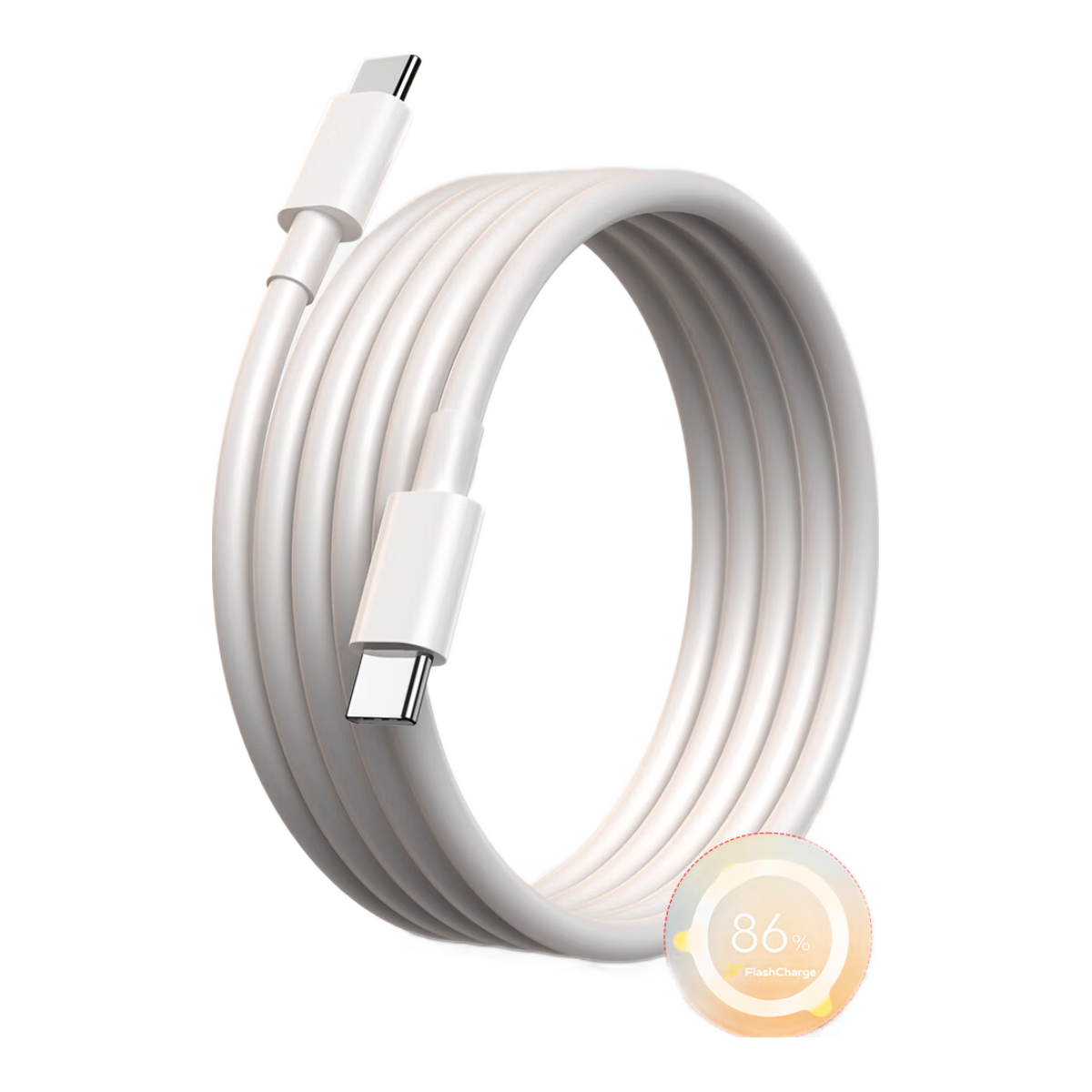 BIAZE Compatible with Vivo/iQOO Data Cable, 6A Fast Charging Cable, 120W Charging Cable, Compatible with Iqoo11/10Pro/Neo7/9/8/7, Dual-Head Type-C Super Fast Charging Cable, 1 Meter