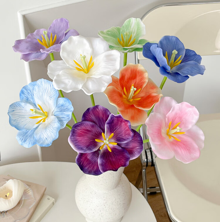 Fanyejia Fresh Artificial Hydrangea Bouquet, Indoor Table Decoration, Living Room Fake Flowers, Silk Flowers for Photography Props 4