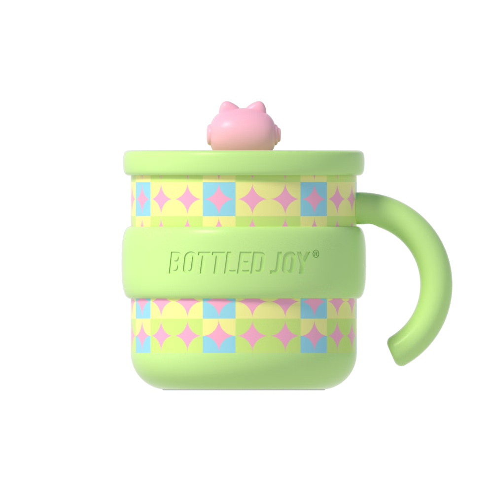 Dundun Bottled Joy, Dundun Stainless Steel 316 Cup with Lid, Office Coffee Mug, Wang Yibo Student Water Bottle