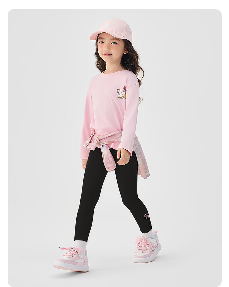 BALABALA Girls' Leggings, Children's Pants, Autumn Trousers for Young Kids, Elastic Pants, Comfortable, 209325108001 21