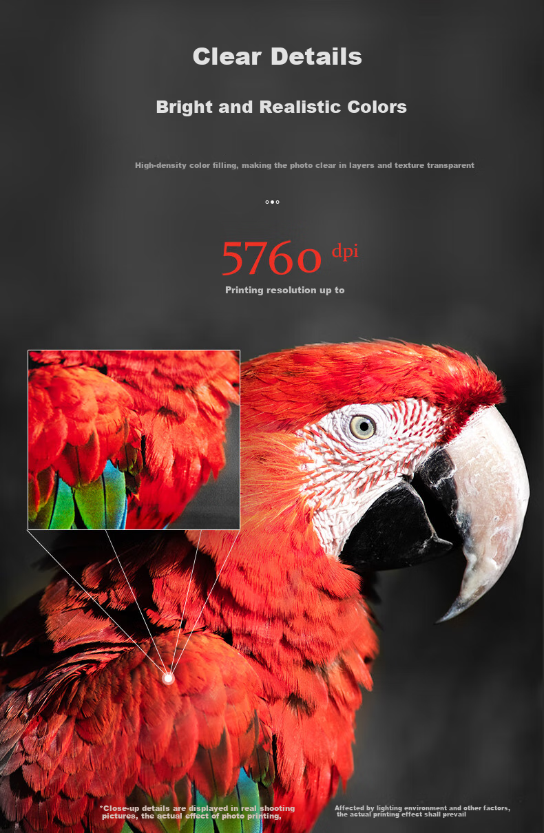 Elifo RC Photo Paper High Gloss Waterproof Inkjet Printing RC Photo Paper, 260g Photo Paper, RC Photo Paper Glossy A4-30 Sheets 1