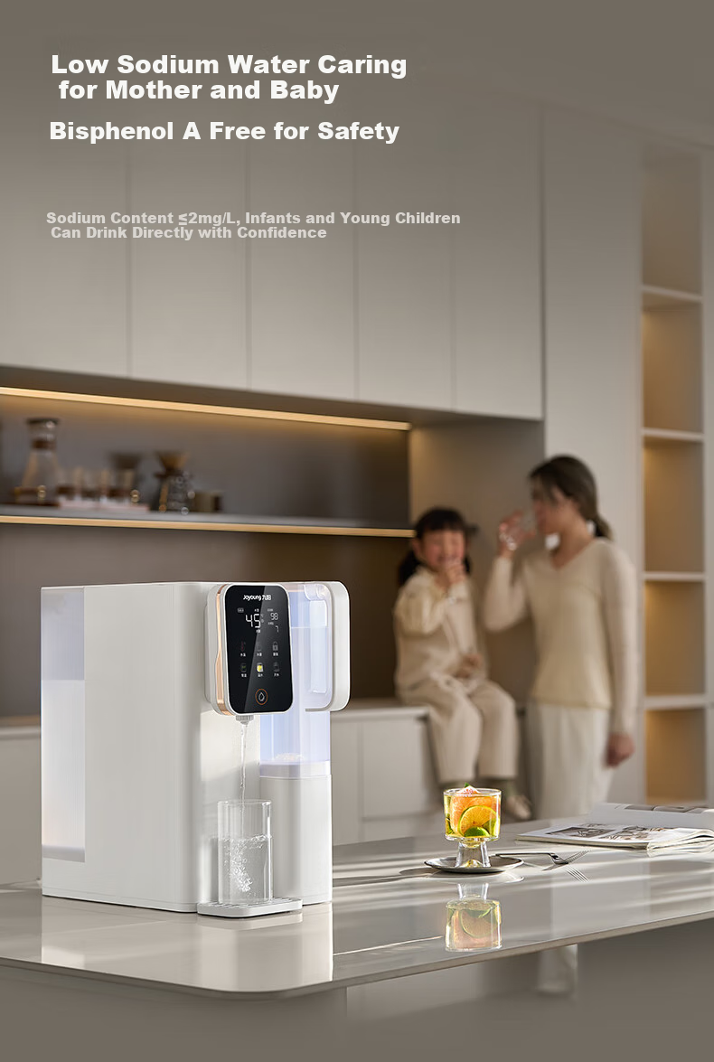 Joyoung Countertop Water Purifier 6-Year No Filter Replacement Instant Hot Water Dispenser Home Installation-Free RH550【Price Guarantee 618】 4