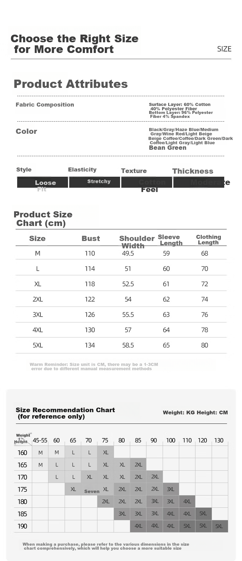 Baleno Waffle Knit Sweatshirt for Men, Autumn Season, 320g Heavyweight, Black Round Neck Long Sleeve, Simple Versatile Inner Layer, Loose-Fitting Draping Top 7