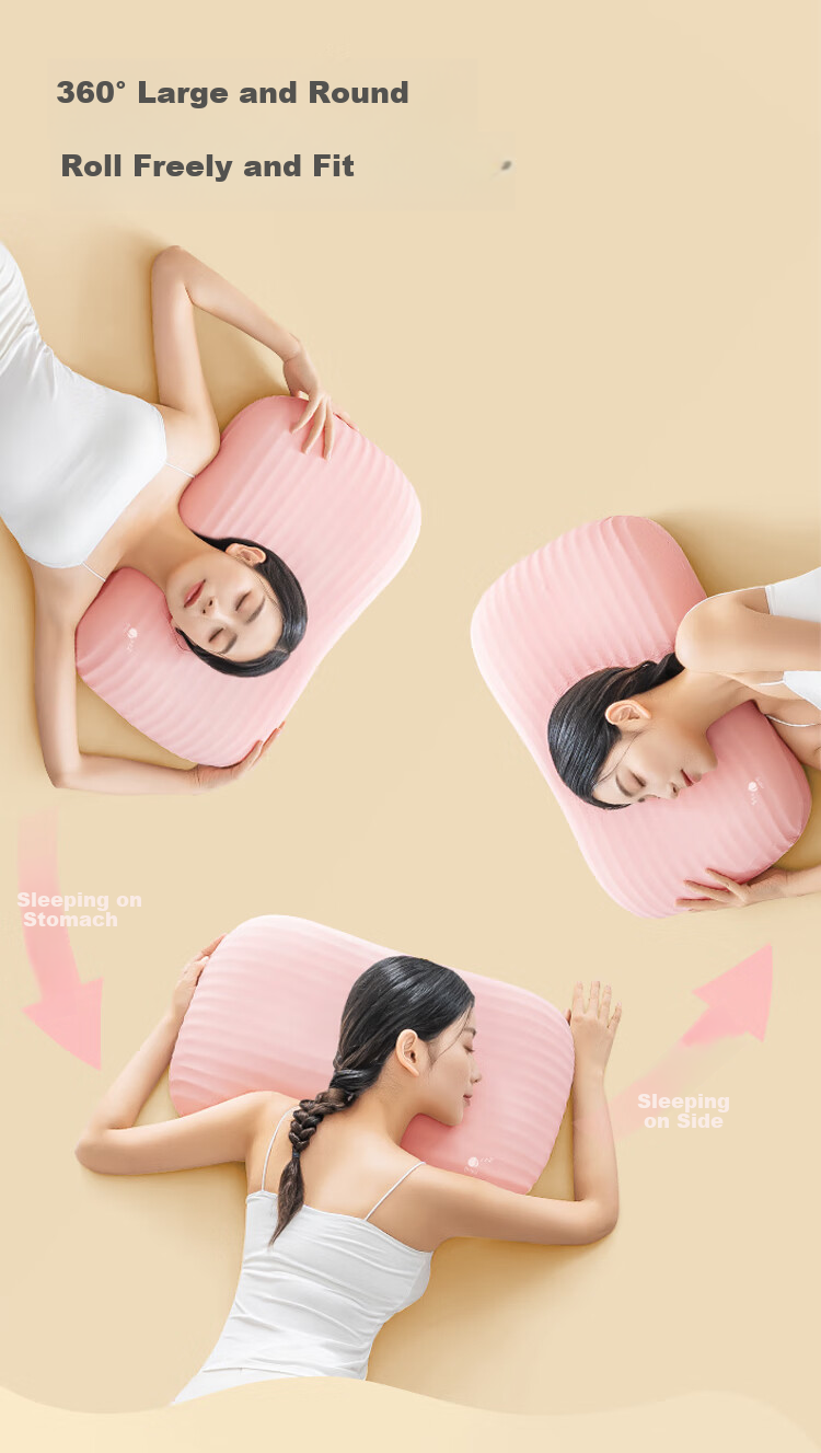 JD Original Thai Fruit Pillow, 90% Thai Original Liquid Cervical Pillow, Natural Latex Pillow, 3D Honeycomb Neck Support Pillow, Mangmang Yellow 6