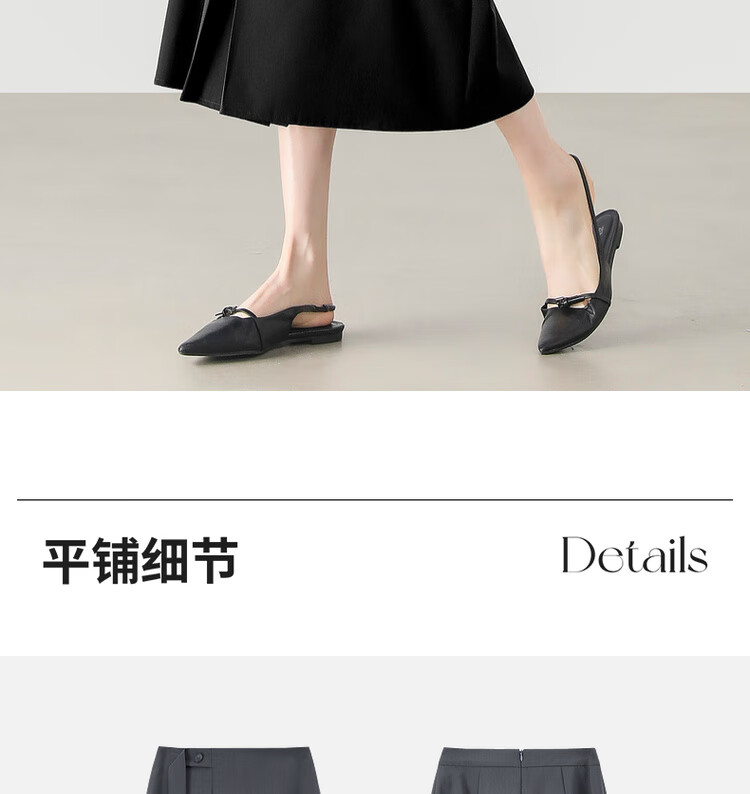 Sentubila Urban Commuter Skirt for Women, Summer Fashion A-Line High-Waisted Slimming Skirt, Apricot Color, XL Size 21