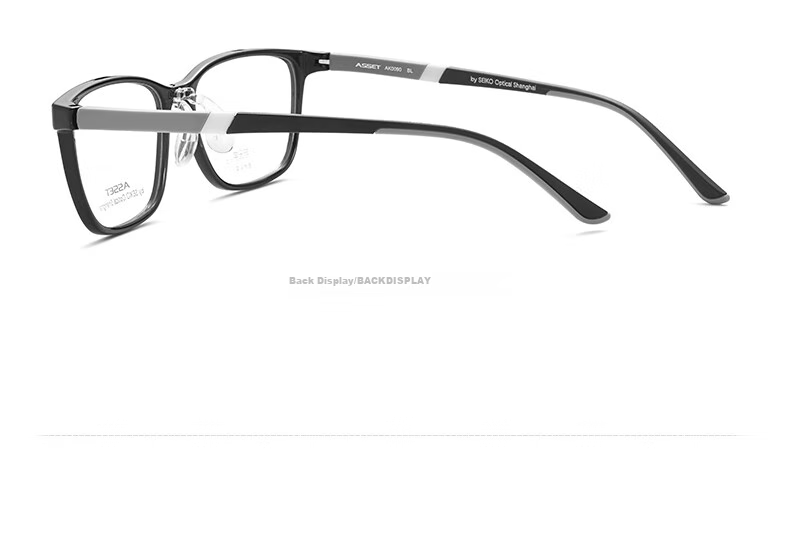 SEIKO Back-To Season ASSET Series Eyeglass Frames, Selected Youth Student Myopia Glasses Frame AK0090 BL 53mm 14