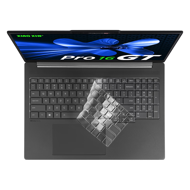 Jichuan Lenovo Xiaoxin Pro 16 GT AI Yuanqi Keyboard Cover for 2026/2025 Models, Core I7 Ryzen Laptop Keyboard Protective Film, TPU Ultra-Thin Transparent Dust Cover