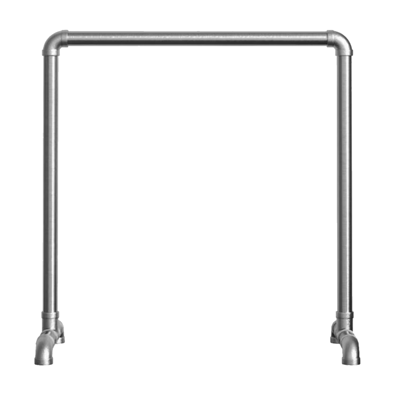 Jing Jiayi Steel Pipe Clothes Drying Rack Clothes Hanger Rod Balcony Home Floor Bedroom Outdoor Simple Laundry Drying Rack Water Pipe