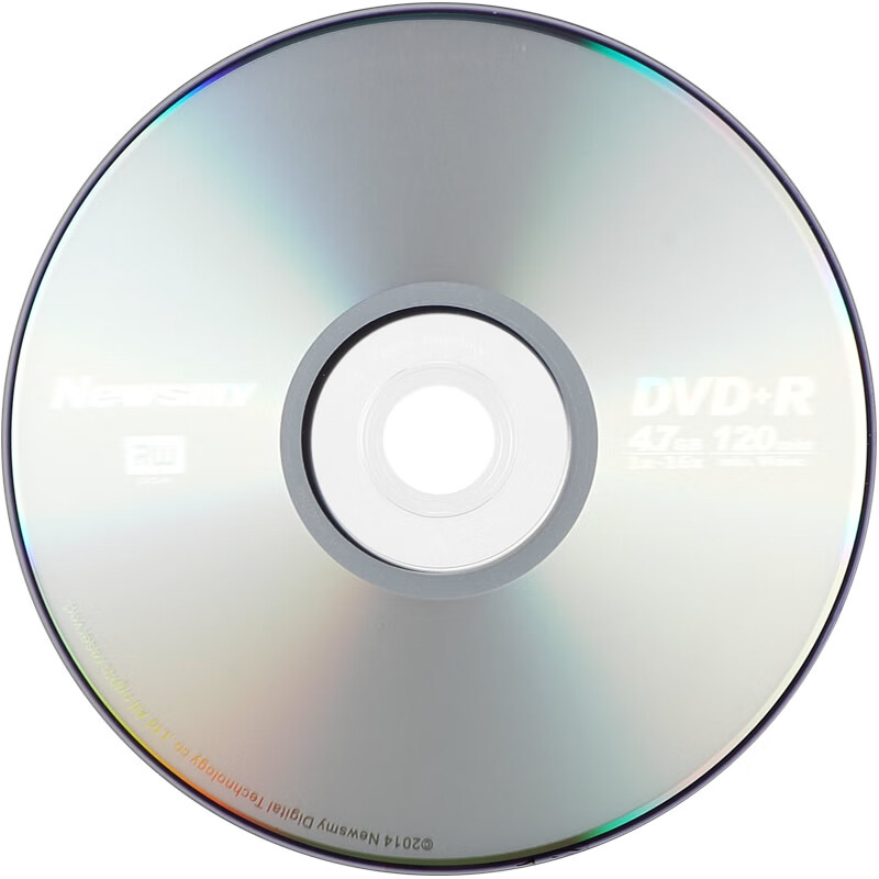 Newsmy Glare Series DVD+R Disc/Burnable Disc 16x Speed 4.7GB Blank Disc 50-Pack Barrel