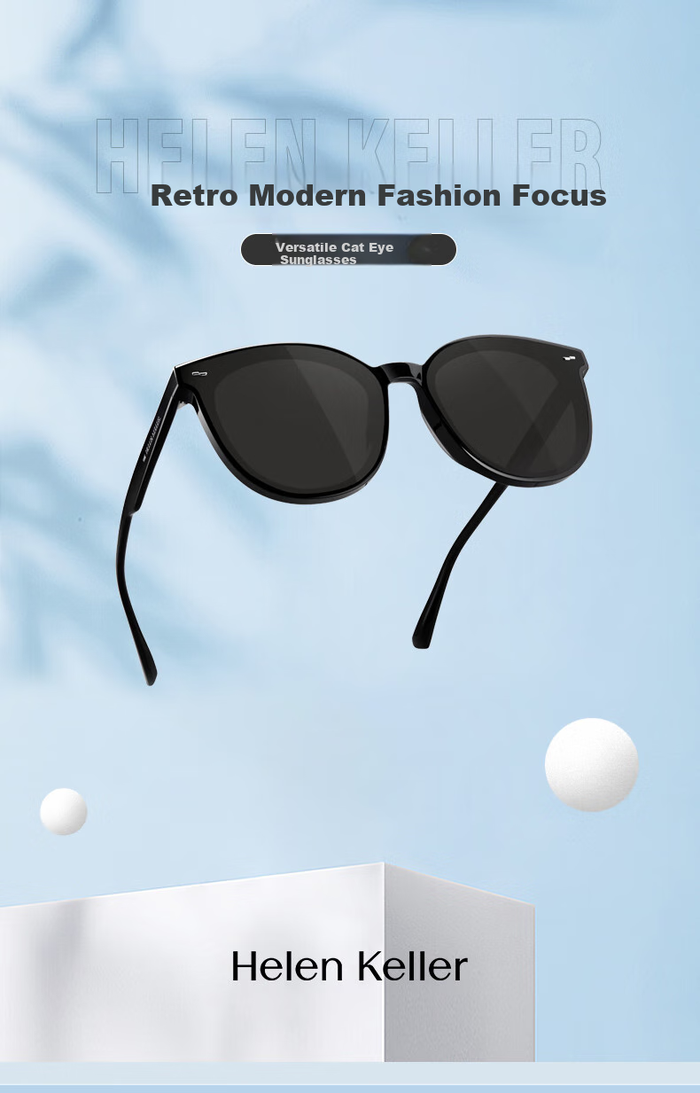 HELEN KELLER Sunglasses for Women, Simple Polarized Sunglasses, Specialized for Driving, UV Protection H2209H01 1