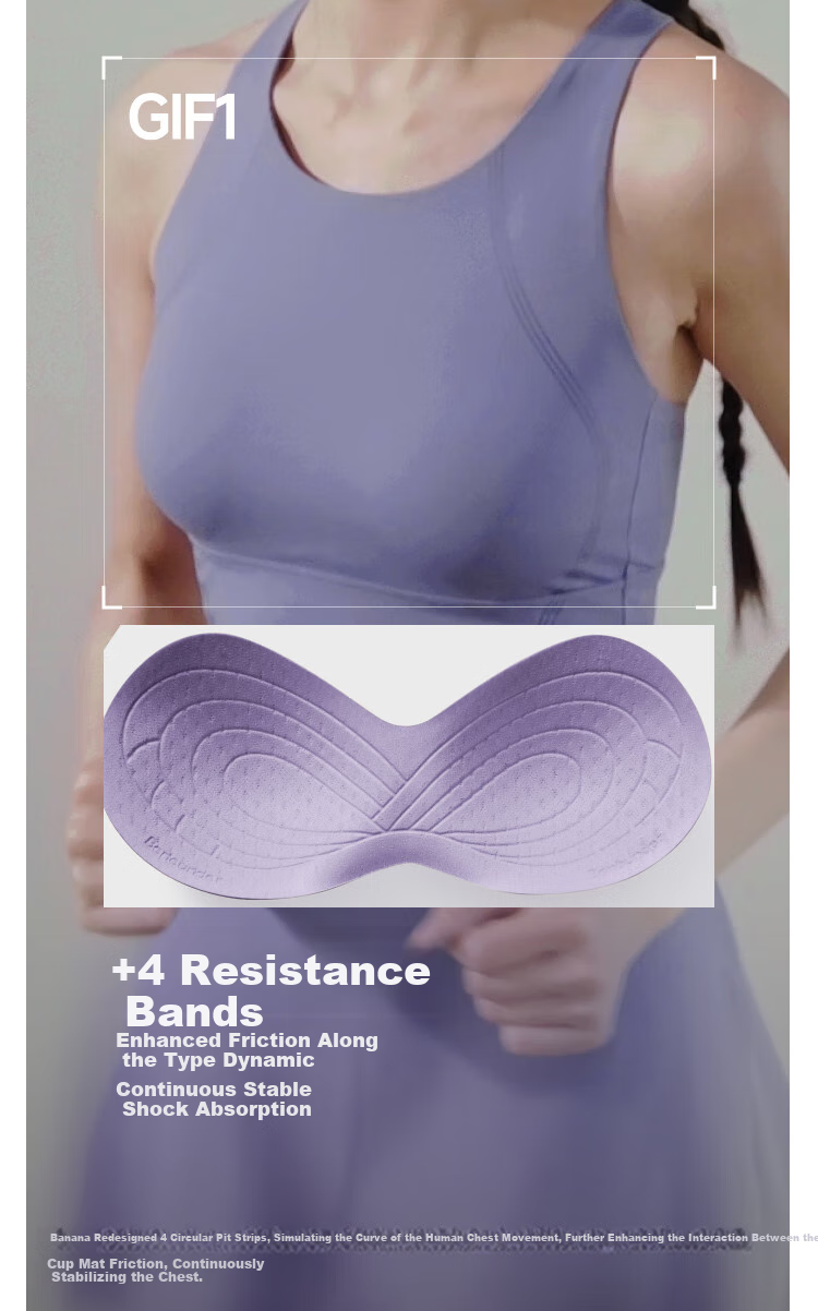 Beneunder High-Intensity Sports Bra Vest for Women Running Shockproof Anti-Sagging Yoga Top Wearable Outdoors 7
