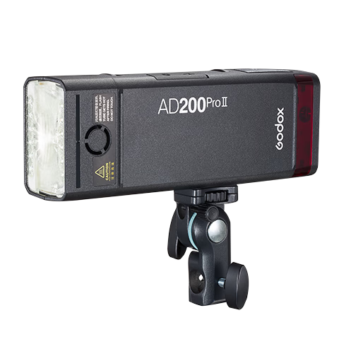 Godox AD200proII Second Generation Flash, Outdoor Fill Light, High-Speed Sync, TTL Frequency Flash, Portable Photography Fill Light, Outdoor Photography Light [Official Standard Configuration]