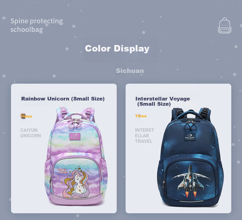 Herder Schoolbag for Primary School Students in Grades 3 to 6, Lightweight, Spine-Protecting, Breathable, New Model for Children in 2025 8