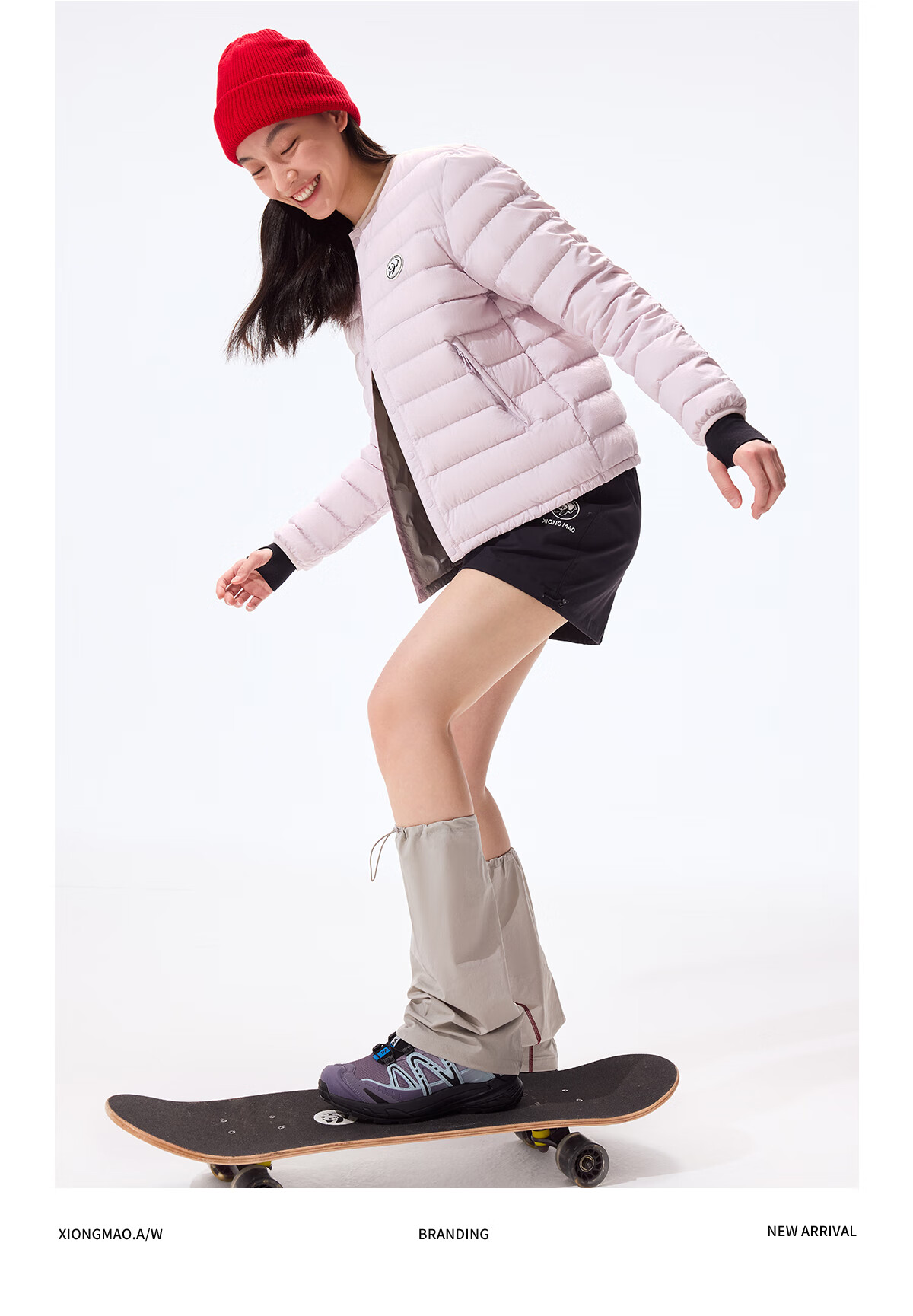 Panda Camel Series Lightweight Down Jacket Unisex 90% Duck Down Winter New Inner Layer Thin Coat 7251, M 2