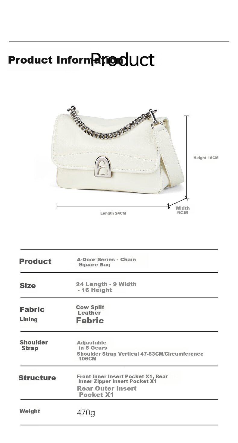 La Festin Women's Handbag, Light Luxury Brand Commuter Underarm Bag, Shoulder Crossbody Tote Bag, Birthday Gift for Wome 6
