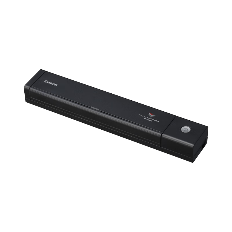 Canon P-208II Professional High-Speed Document Scanner, Portable Automatic Dual-Side Color Business Card Scanner with USB Power Supply
