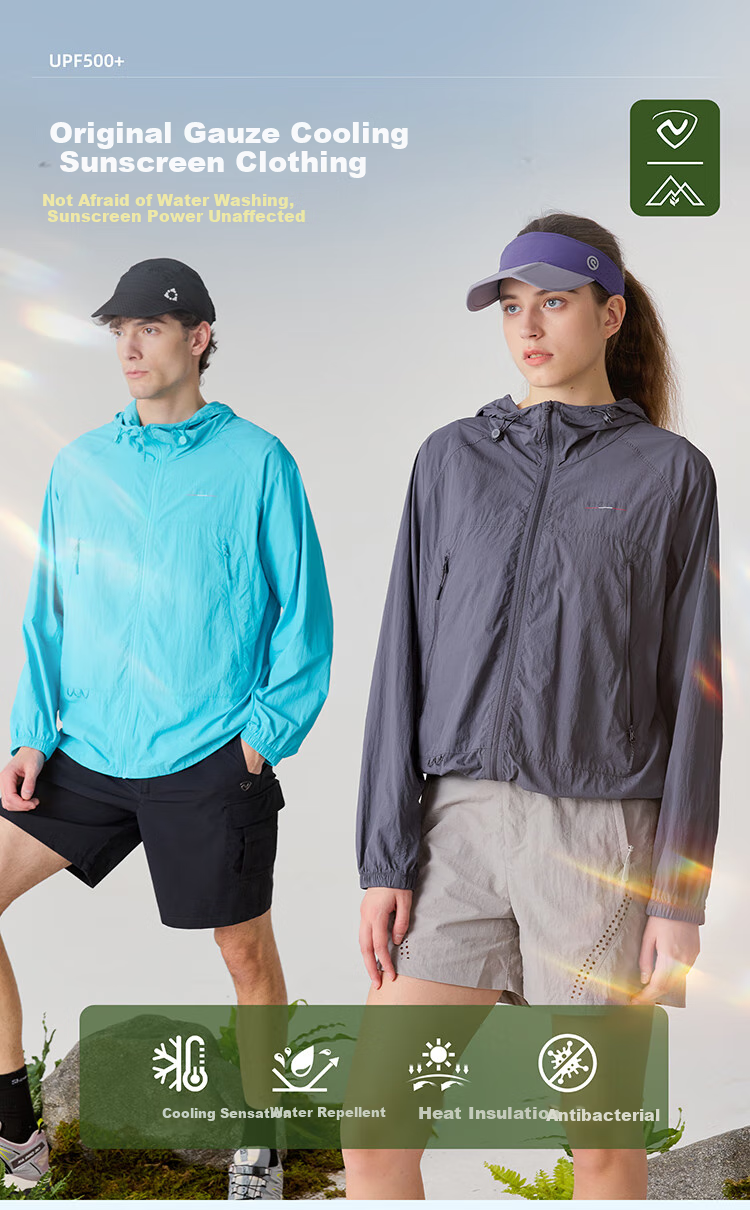 NORTHLAND Outdoor Unisex Sun Protection Cooling Antibacterial Breathable Lightweight Couple Skin Jacket Sun Protection Clothing 1