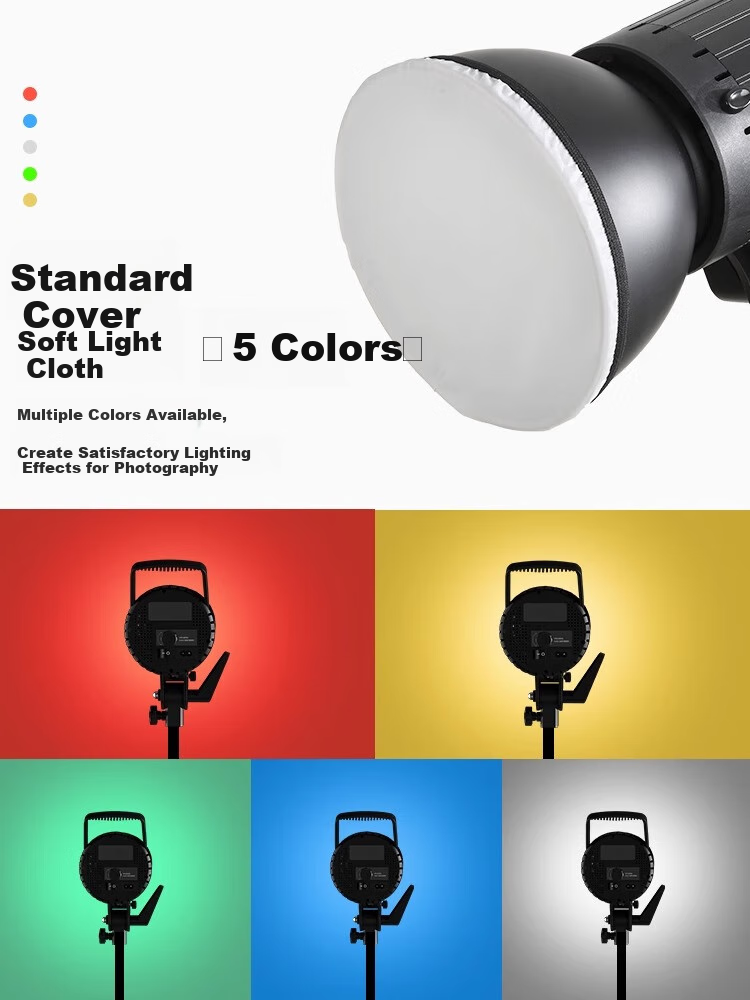Jimantu Live Streaming Fill Light 350W Professional COB Photography Light Ceiling Light Indoor Studio Shooting Live Room Spherical Lamp Deep Mouth Parabolic Softbox Video Shooting Sun Lamp 3