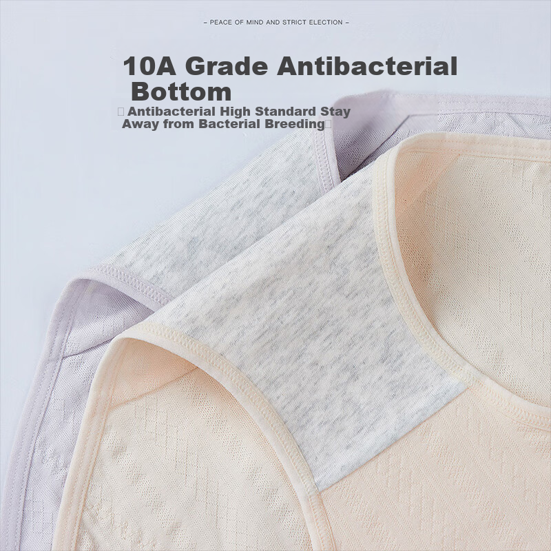 芬腾 内裤女2条装10A抑菌防侧漏姨妈月经生理裤独立包装