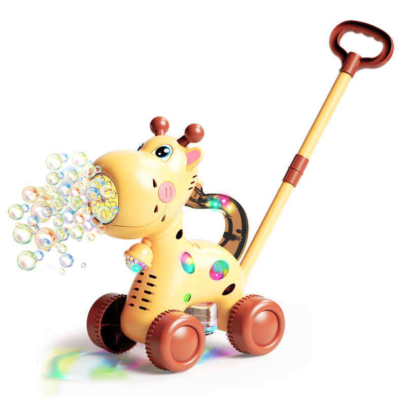 Osage Kids Toy Stroller Bubble Machine Fully Automatic Bubble Blower Baby Walking Toy Children's Day Gift