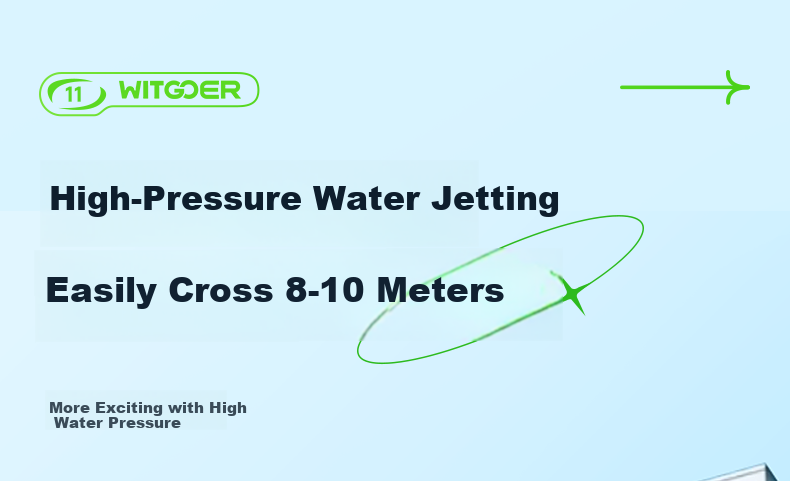 WITGOER Car Wash Machine Water Spray Gun, High-Pressure Household Pump, High-Power Lithium Battery Electric Wireless Powerful Cleaning, Portable Pressure Booster 18