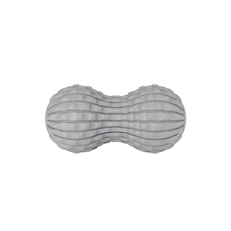 Keep New Peanut Fascia Ball Cervical Spine Relaxation Deep Yoga Foot Massage Ball Waist Neck Fascia Ball Gray