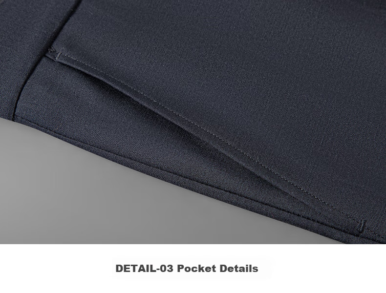 FIRS Men's Wool Dress Pants, Spring And Autumn Style, Wrinkle-Free Straight-Leg Casual Trousers, Professional Formal Pants, Suit Pants, Long Pants for Men's Clothing 22