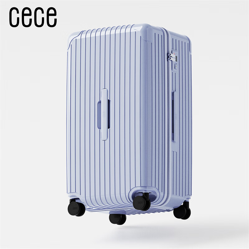 Чемодан Cece, женский дорожный, с кодовым замком, 20 дюймов, сиреневый