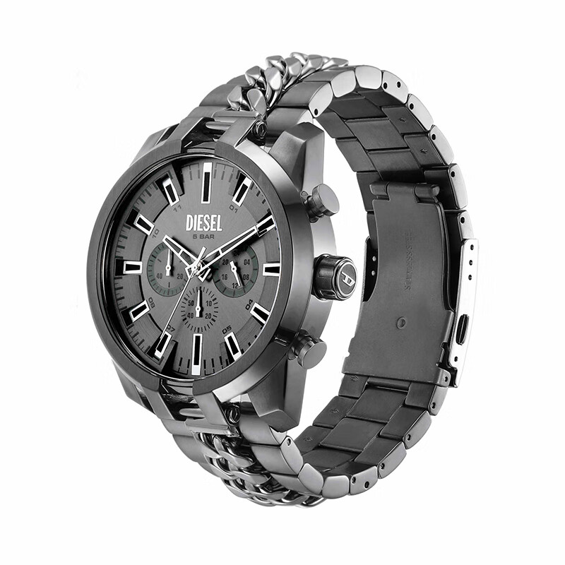 DIESEL Men's Quartz Steel Strap Watch, Birthday Gift for Boyfriend DZ4630, Mid-Autumn Festival Gift 4