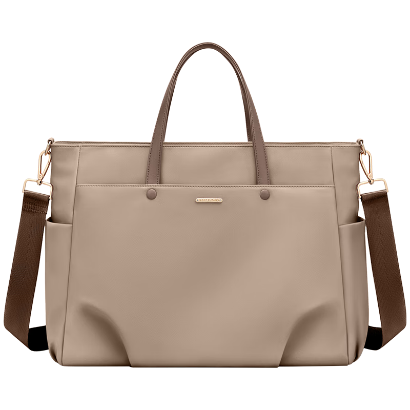 GOLF Laptop Bag for Women, 14-Inch Handheld Notebook Bag, Apple Huawei Shoulder Crossbody Bag, Business Briefcase for Travel And Commuting