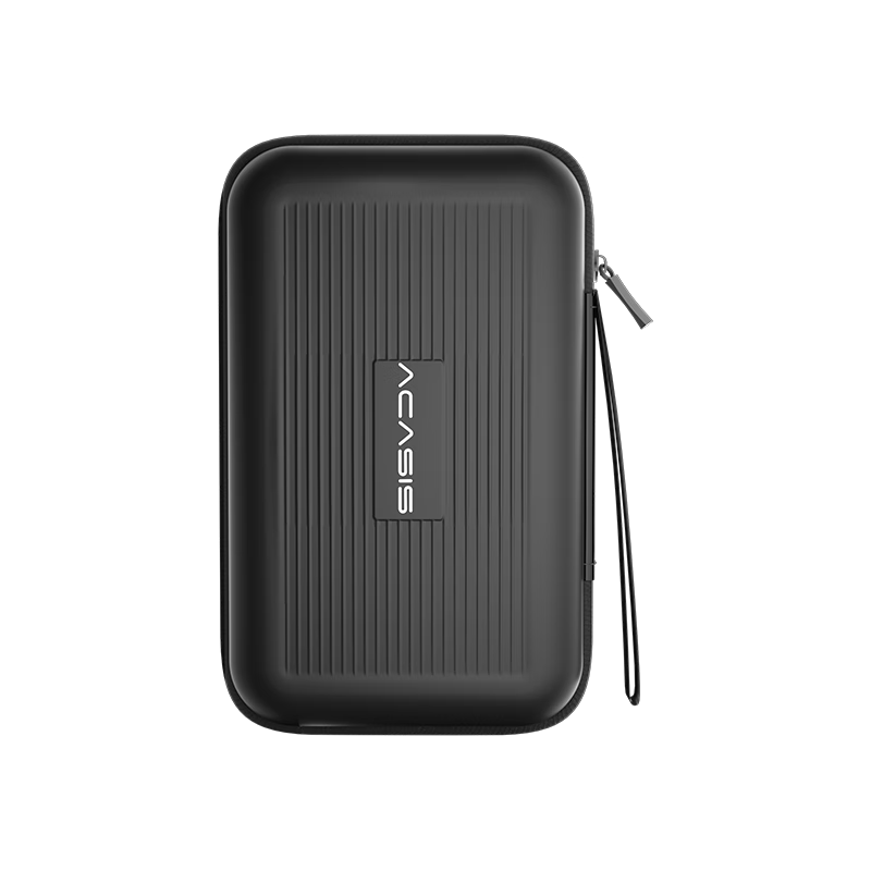Acasis 2.5-Inch Portable Hard Drive Case Multifunctional Digital Accessory Storage Pouch for Data Cables, Power Banks, USB Drives, Phones, Earphones Portable Protective Cover YPB