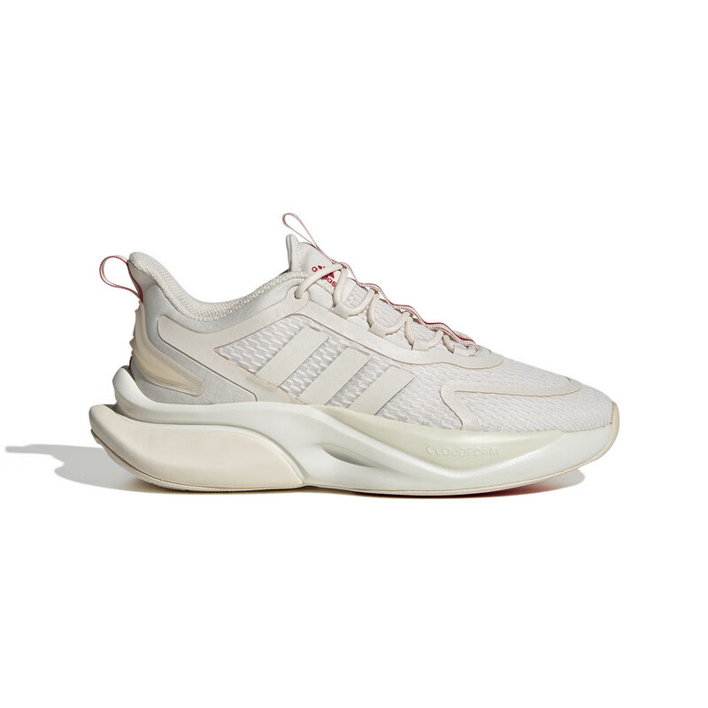 Adidas Women's Athletic Style Series AlphaBounce + Casual Shoes, ID8626, White, Size 36