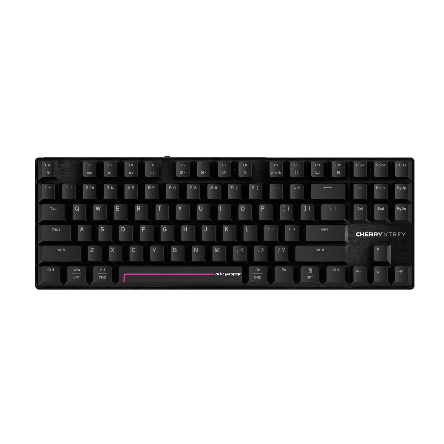 CHERRY [With F Key] Dual Magic Wireless Magnetic Switch Keyboard Gaming E-Sports RT0.01 Triangle Peninsula Unyielding Contract PUBG Customizable Office Keyboard Magnetic Switch & Mechanical Switch Hybrid Insertio